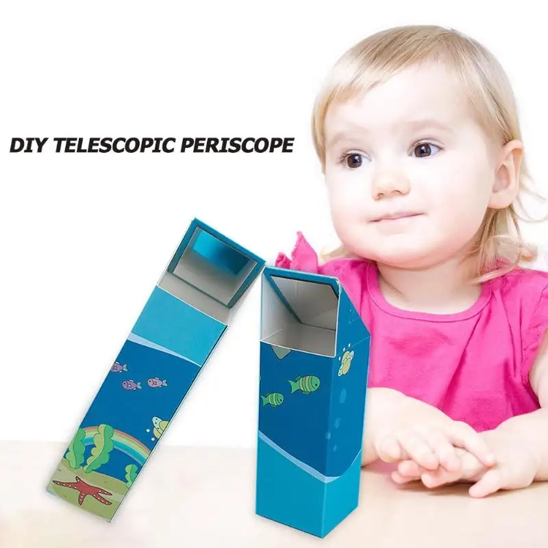 DIY Телескопический перископ ручной работы физическая технология игрушка для научного эксперимента комплект Малый Производство обучающие игрушки для детей
