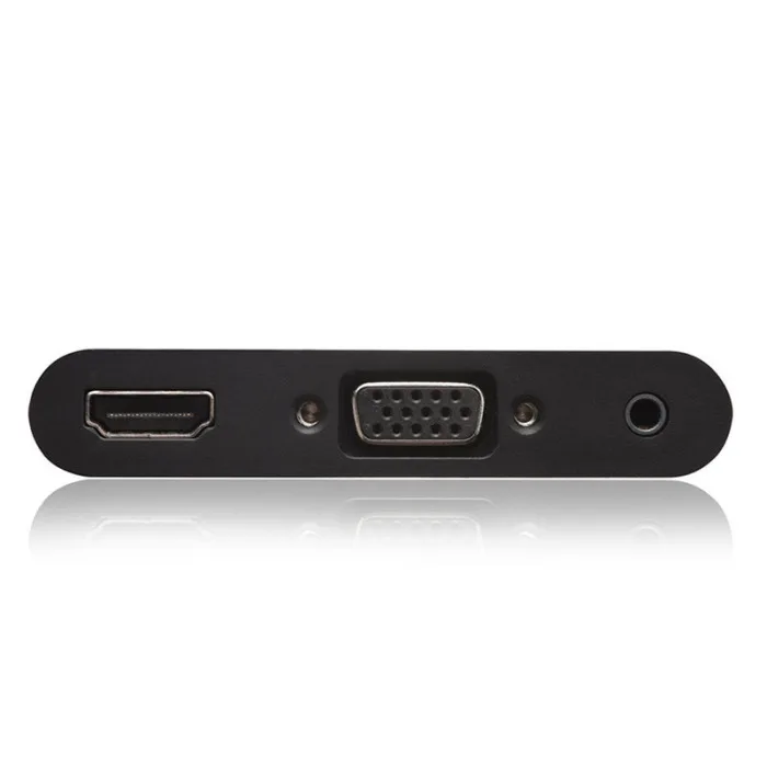 USB3.1 type-C к HDMI VGA Аудио адаптер HD кабель для ноутбука Macbook Google NC99