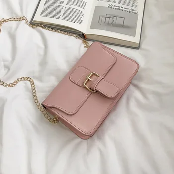 

High-Grade Bags Western Style Texture Simple Handbag New Shoulder Messenger Chain Small Package