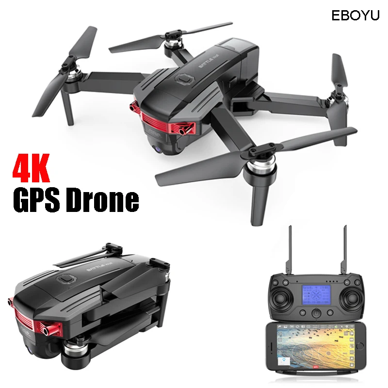 EBOYU X46G 5G GPS RC Drone WiFi FPV 4K HD ESC камера складной бесщеточный Дрон с оптическим потоком