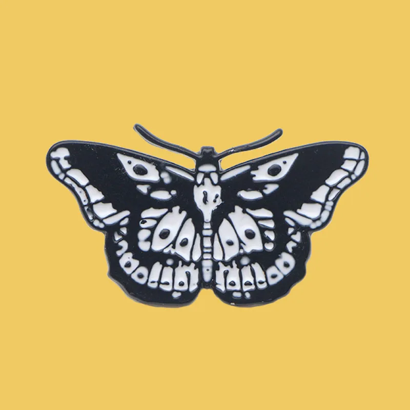 

O207 Harry Style Butterfly Cool Tattoo Enamel Pin Brooches Cartoon Creative Metal Brooch Pins Denim Hat Badge Collar Jewelry