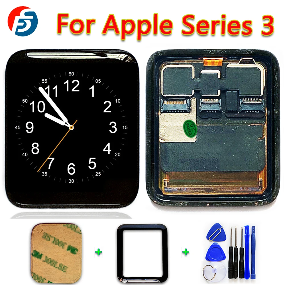 Fansu gps LTE ЖК дисплей для Apple Watch Series 3 сенсорный экран дигитайзер сборка S3 38 мм/42 мм