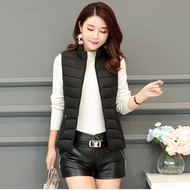 Жилет для женщин, зимнее пальто для женщин, chalecos para mujer gilet femme, зимний теплый пуховик размера плюс, куртки без рукавов, размер L-6XL