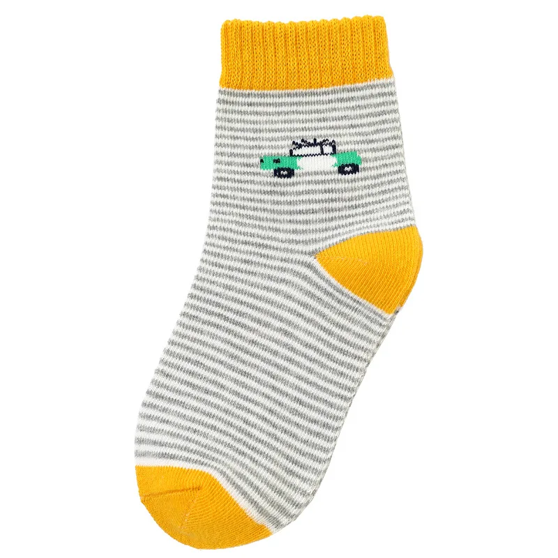 5pairs/lot Ins Fashion Baby Socks 5pairs/lot Children Boys Cartoon Socks Boys Car