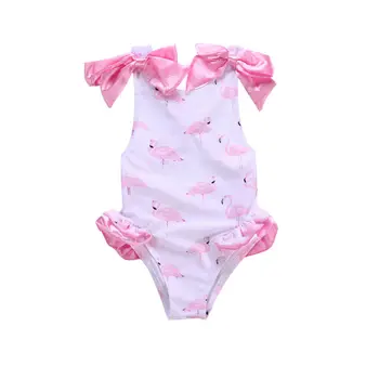 

1-5Y Toddler Infant Baby Girls Baby Avocado Bodysuit Bikini Fruit Swimsuit One-Piece Swimwear Swimming Bathing Beach Costume