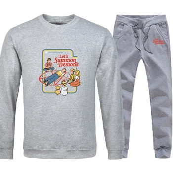 

Mens Pringting Cartoon Hoodies 2020 Spring Hip Hop Clothing Harajuku Autumn Pullovers Hipster Leisure Tracksuits O-neck Homme