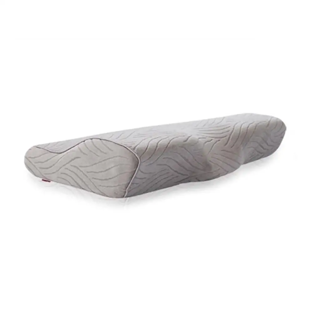 Light Grey Подушка из пены памяти в форме бабочки, подушки для постельных принадлежностей, Ортопедическая подушка для шеи, медленный отскок, спальные подушки - Цвет: Light Grey