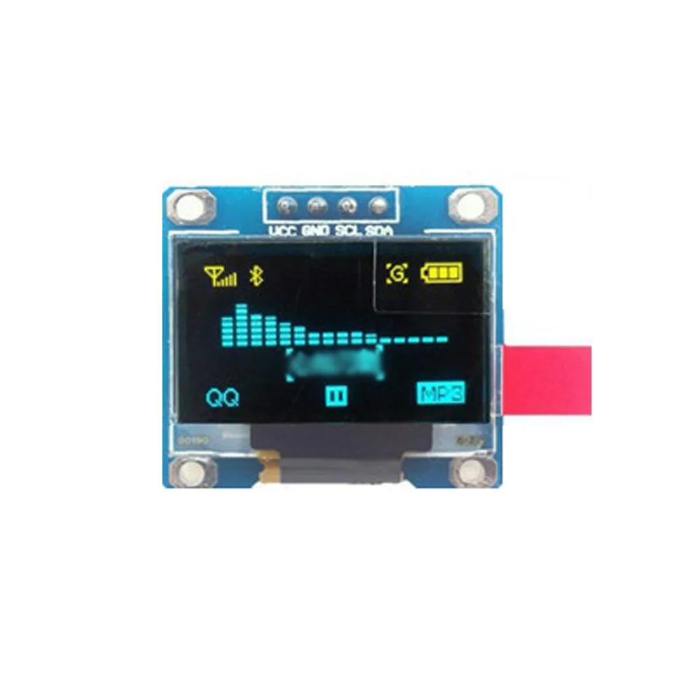 DC3.3V-5V OLED ЖК-дисплей модуль разрешение платы IEC IIC интерфейс компоненты