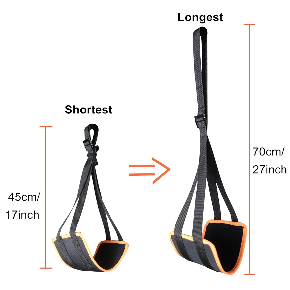 Sport Adjustable Ab Straps for Pull Up Bar Hanging Abdominal Slings Heavy Duty Strap and Neoprene Padded Home Gym Core Workouts gym pull accessories