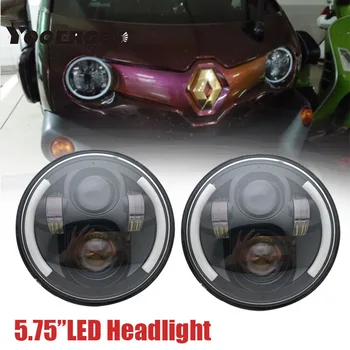 

2 PCS 5.75 inch Black led headlight 5 3/4'' motorcycle headlight for Speed/Street Triple & Rocket 3
