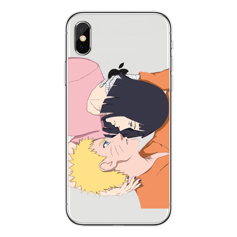 TPU Moda Аниме Драконий жемчуг Z Сон у героя мультфильма Саскэ kakashi Мягкий ТПУ Тампа Da Caixa сделать ПК для iPhone Da Apple iPhone X XR XS Max 8 7 6 Plus 5 4 Coque - Цвет: TPU