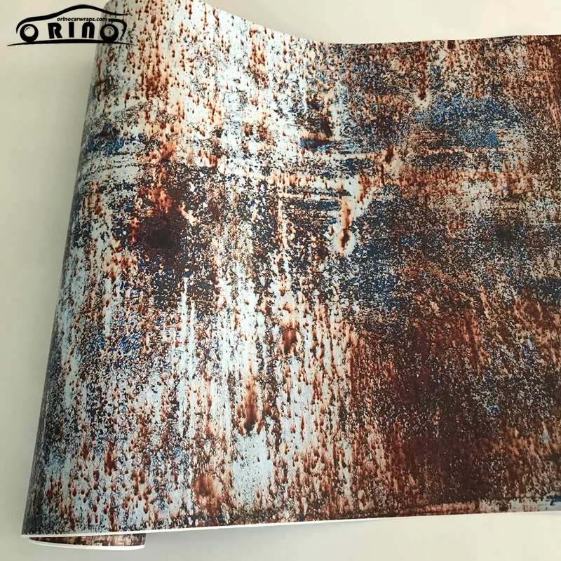 Rusty Car Wrap Sticker Foil-2