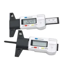 Серебро высокая точность цифровой датчик шин Таблица значений давления в шинах пистолет глубина манометр автомобильных шин давление монитор шин