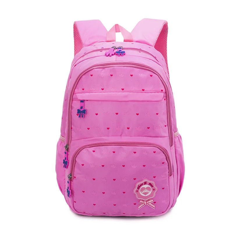 

School Bag Young STUDENT'S Girls School Bag Young STUDENT'S 3-4-5-6 Grade Spine-Children Backpack 8-12 a Year of Age