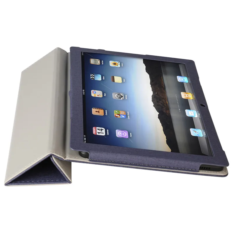 Custodia In Pelle Per Table Vastking Kingpad M10 10.4 Pollici – Cover Sottile Con Supporto E Funzione Sonno/Sveglia (Blu)