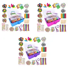 Kit de bricolage, jouets éducatifs précoces, Arts de la maternelle, ensemble d'artisanat pour enfants, projets scolaires à domicile
