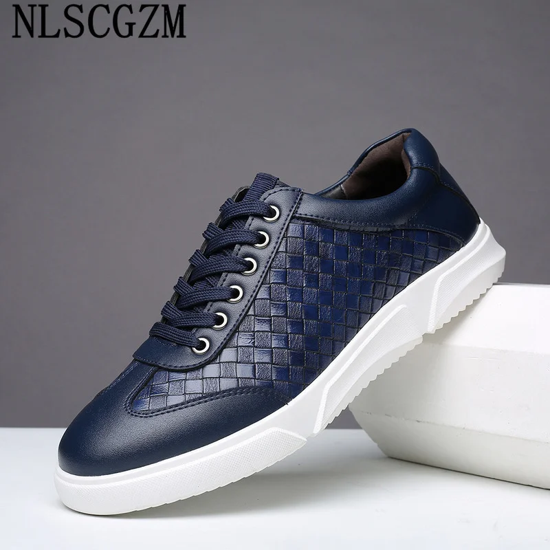 

Leather Casual Shoes for Man 2024 Skateboard Fashion Shoes Mens Shoes Casual Men Sneakers Мужская повседневная обувь Zapatillas