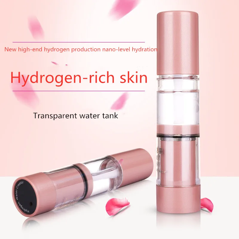 Home Nano-level hydrogen-rich water beauty spray New portable water-based water handheld USB water meter