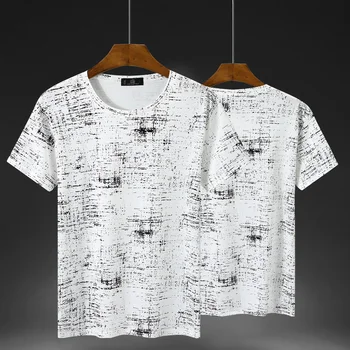 

10XL 9XL 8XL 7XL 6XL XXXXL Short Sleeve T Shirt Men 2020 Summer High Quality Tshirt Top Tees Brand Fashion Clothes Plus Size