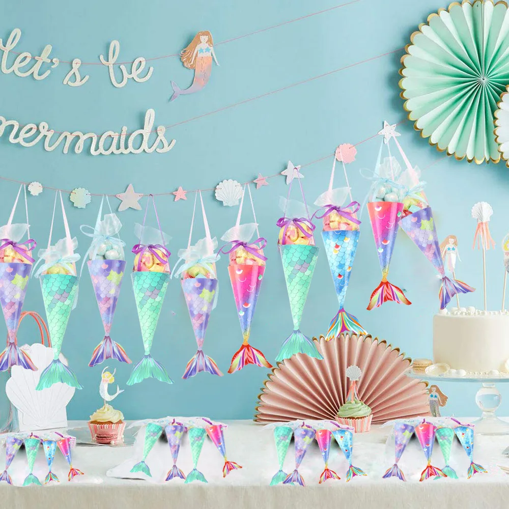 decoration mermaid bag