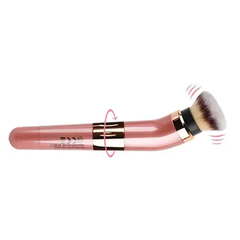 

Synthetic Fiber Automatic Powder Battery Powered Rotating Blending Electric Makeup Brush Foundation Blush Multifunctional