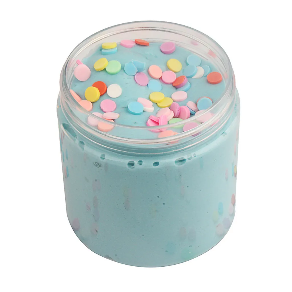 Fluffy Cloud Slime Scented Cotton Candy Slime Creative Anti-anxiety toys Supplies Stress Relief Sludge Toy #B