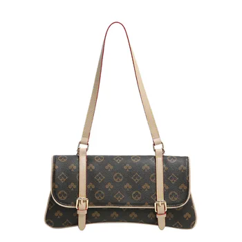 

2020 Luxury Printing Designer Handbags For Women 2020 Fashion Quality Leather Chains Shoulder Messenger Bag Ladies Baguette Bags