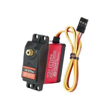

20KG Digital Servo Full Metal Gear High Torque, Aluminium Case for Robot DIY (Control Angle 180)