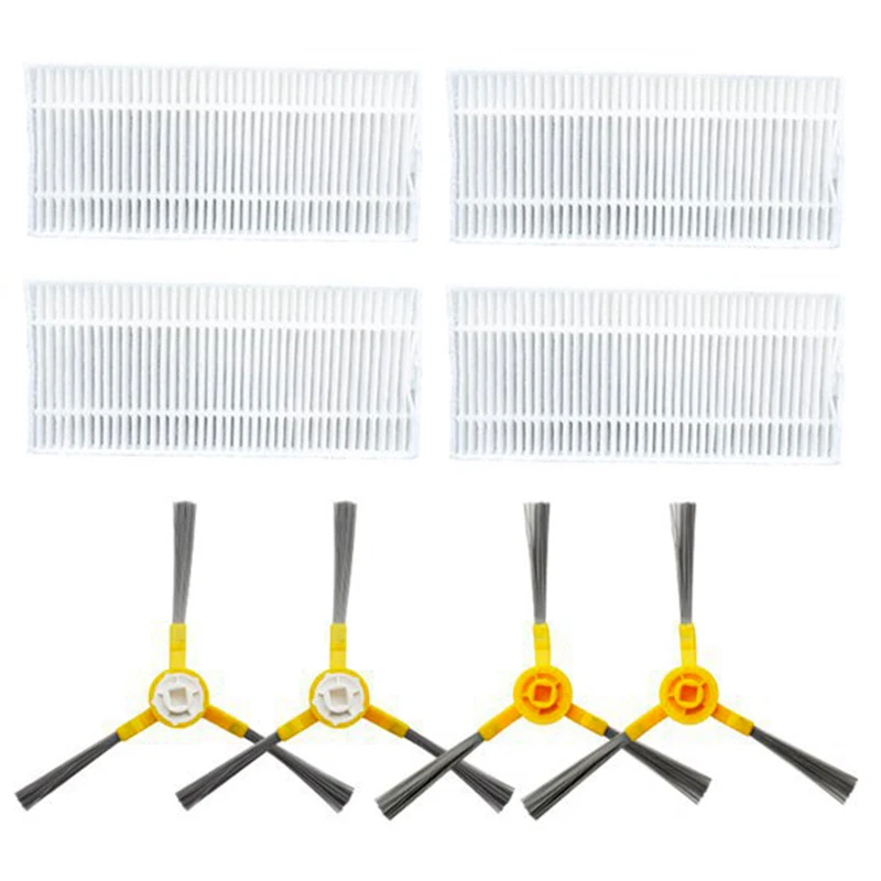 

-Suitable for Neatsvor ing Robot Accessories Main Brush X500 Side Brush Filter Rag Side