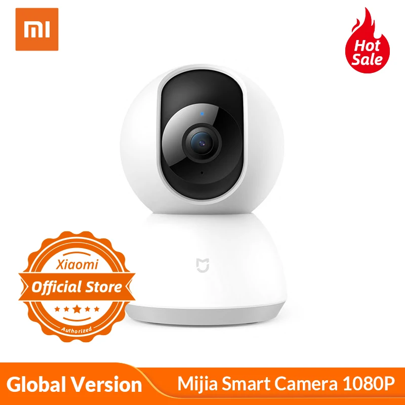 Умная камера Xiaomi Mijia 1080P Wi Fi глобальная версия беспроводное управление через