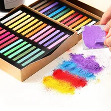 

ML1 36 Colors Professional Pastel Set Artist Graffiti Soft Painting Crayons For Kids Gift School Stationery Art Supplies Free
