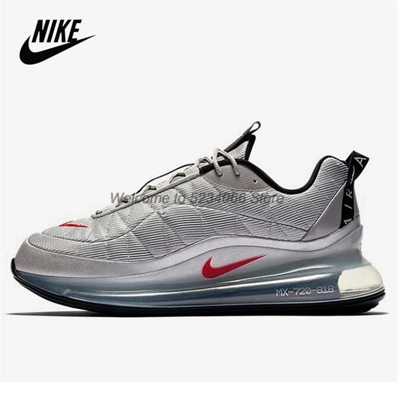 Nike Air Max 720-818 новый продукт кожаная плетеная Подушка на всю ладонь амортизирующая