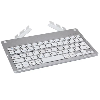 

B048 Wireless ABS Travel With Tablet Stand Portable Home Rechargeable Office Ultra Thin Foldable Ergonomic Bluetooth Keyboard