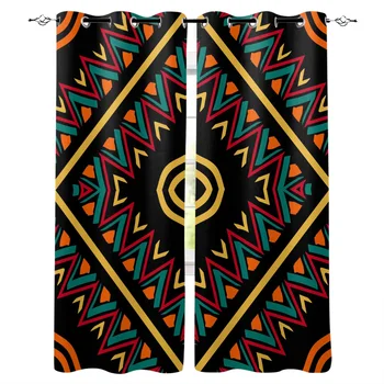 

Modern Curtains Color Geometric Pattern Living Room Bathroom Kitchen Curtains Household Products Window Curtain Living Room