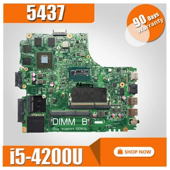 

Brand New I5-4200U GT750/2GB FOR Dell Inspiron 3437 5437 Laptop Motherboard 12307-2 PWB:VKJ89 CN-0CN2DV CN2DV mainboard