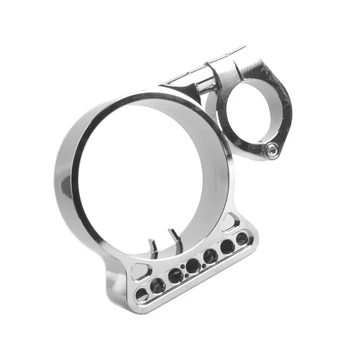 

39mm CNC Speedo Relocation Bracket for Harley Sportster XL 883 1200 Silver