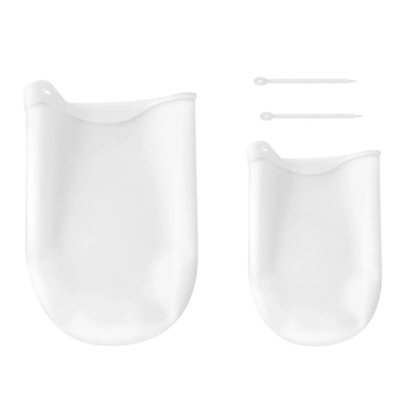 Горячие многоразовые силиконовые тесто мешки силиконовый консервационный мешок для приготовления пищи, морозильник, хлеб, кондитерские изделия, пиццы, сэндвич(2 упаковки