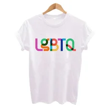 LGBT Pride Month Мужская футболка LGBTQ Pride Tee хип-хоп Повседневная футболка с коротким рукавом и принтом Мужская футболка Размер S-3Xl хип-хоп