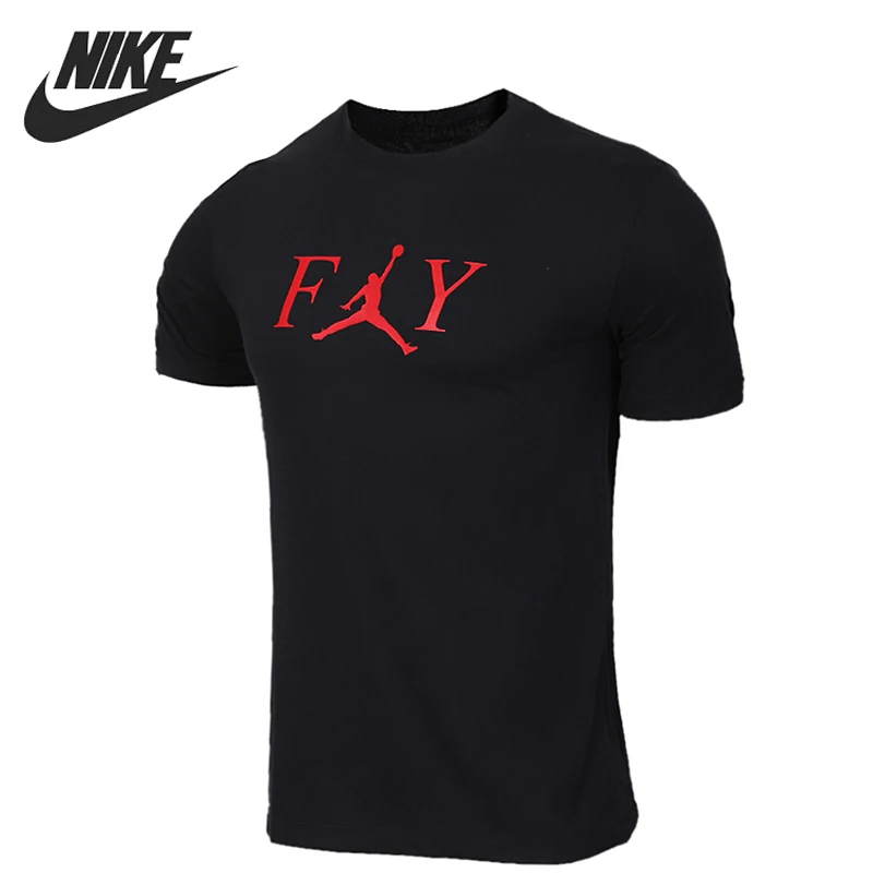 Мужские Оригинальные футболки NIKE AS FLY SS DFCT CREW спортивная одежда с коротким
