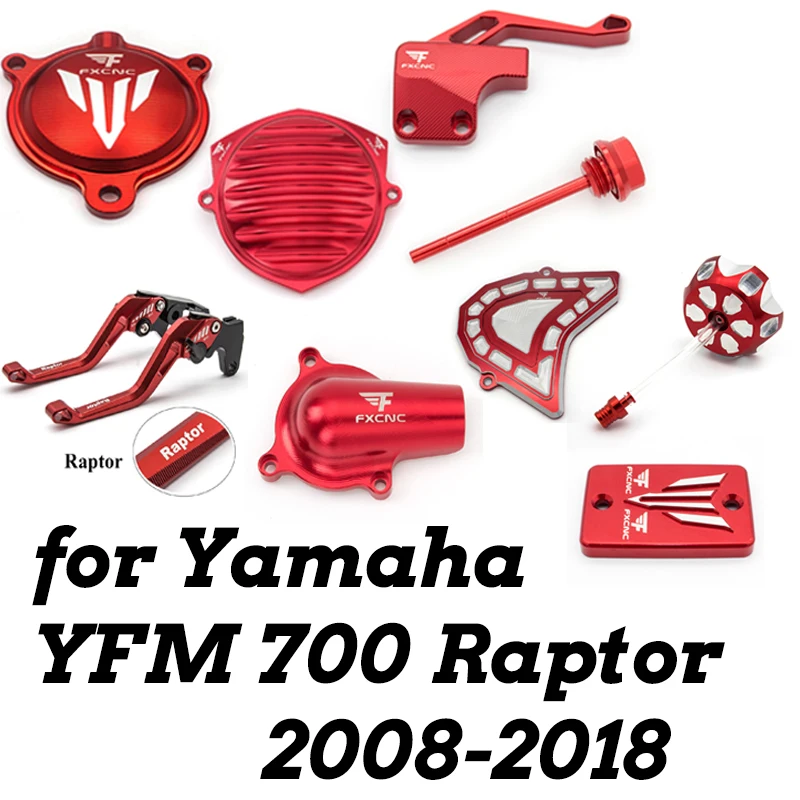 CNC For Yamaha YFM700R 2008-2019 Engine Stator Case Cover Guard Protection Kits 