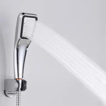 

Tiny Holes Pressure Water Booster Saving Square Shower Head Handheld Square Bathing Sprayer Bathroom Hand Shower Bathing Tools
