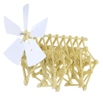 

NUOLUX Funny Wind-powered Animaris Ordis Parvus Strandbeest Model Robot DIY Assembly Walker Educational Toy Kit