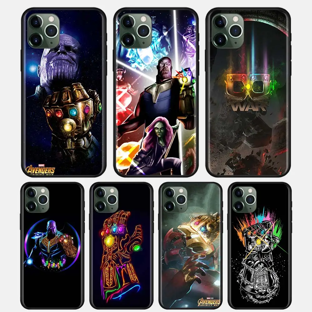 Чехол для Iphone 11 12 13 Pro Max Marvel Мстители война бесконечности iphone Mini SE XR XS 8 7 6 6S Plus 5S
