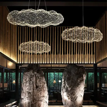 

Modern Decor Cloud LED Pendant Lights Luxury Pendant Lamp Living Room Hotel Lobby Restaurant Home Lighting Suspension Luminaire