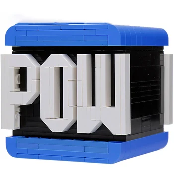 

Peach toad Goomba Mushroom Kingdom POW Box building blocks Assembly Construction Toys Child birthday christmas day gifts