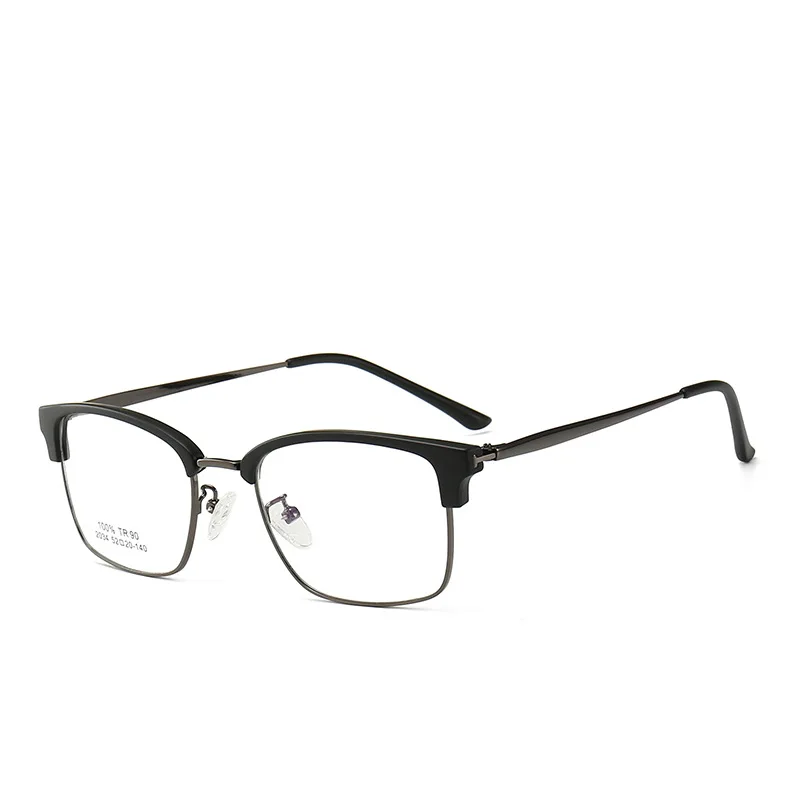 Классическая мода, полуоправа TR90, квадратные, унисекс, без градусов, очки для чтения, повседневные, дикие, простые, очки, новинка, Ретро стиль, очки для чтения