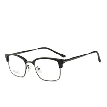 Классическая мода, полуоправа TR90, квадратные, унисекс, без градусов, очки для чтения, повседневные, дикие, простые, очки, новинка, Ретро стиль, очки для чтения