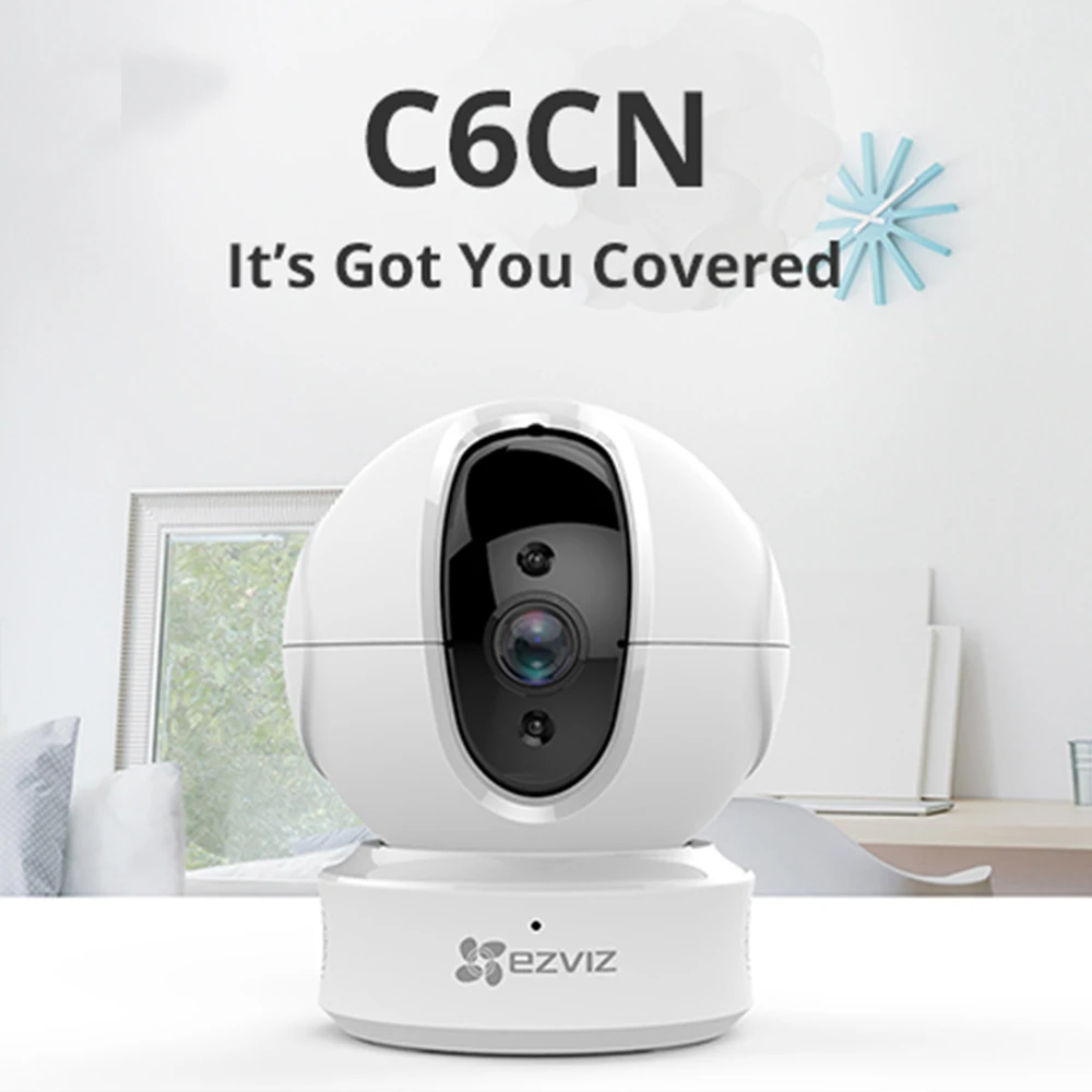 HIKVISION C6CN EZVIZ камера видеонаблюдения wifi ip camera 360 HD 1080P Крытый PIR облако беспроводной