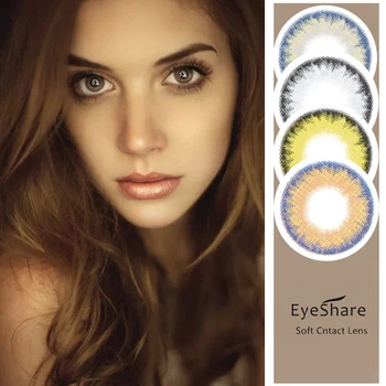 

EYESHARE- 2pcs/pair PRO Series Yearly Color Contact Lens Annually Contact Lenses Eye Color 14mm