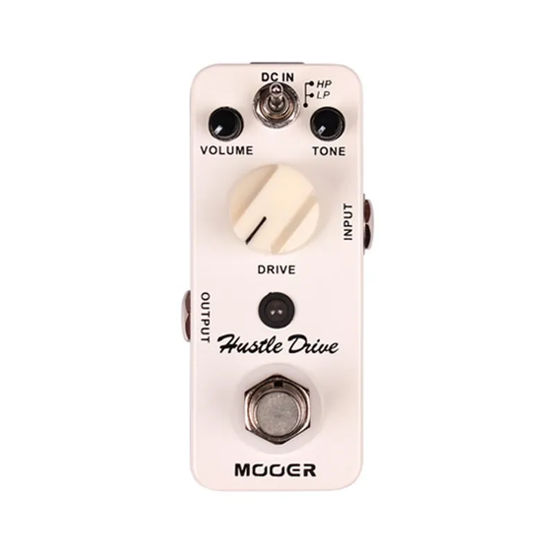 MOOER Hustle Drive Distortion гитарная педаль с трубчатым приводом звук компактный True Bypass Micro Guitar Effect педали Аксессуары
